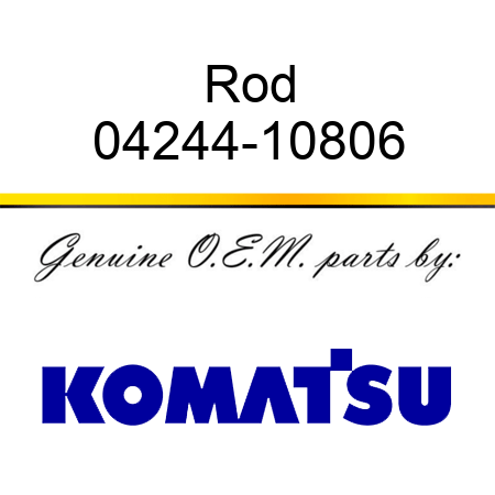 Rod 04244-10806