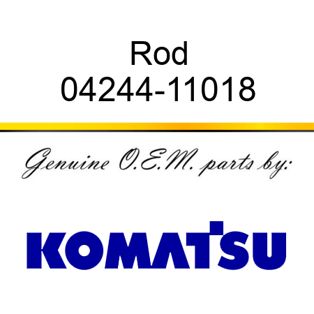 Rod 04244-11018