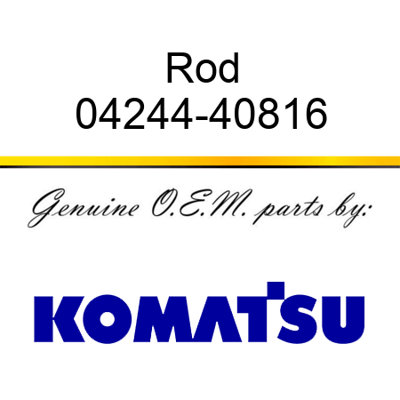 Rod 04244-40816