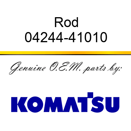 Rod 04244-41010