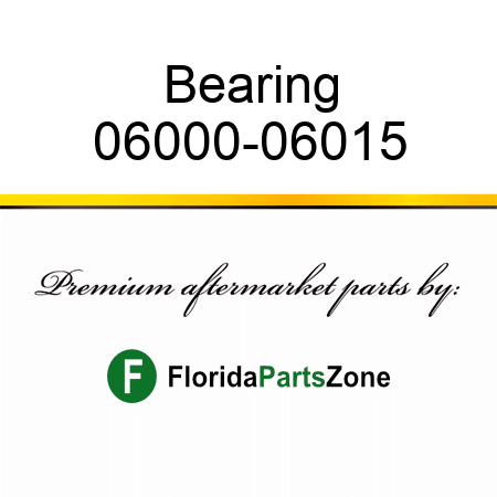 Bearing 06000-06015