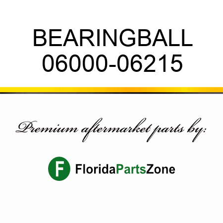 BEARING,BALL 06000-06215