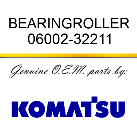 BEARING,ROLLER 06002-32211