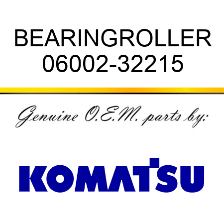 BEARING,ROLLER 06002-32215
