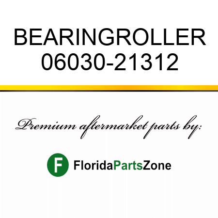 BEARING,ROLLER 06030-21312