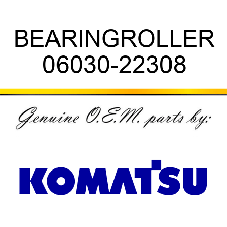 BEARING,ROLLER 06030-22308