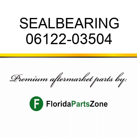 SEAL,BEARING 06122-03504