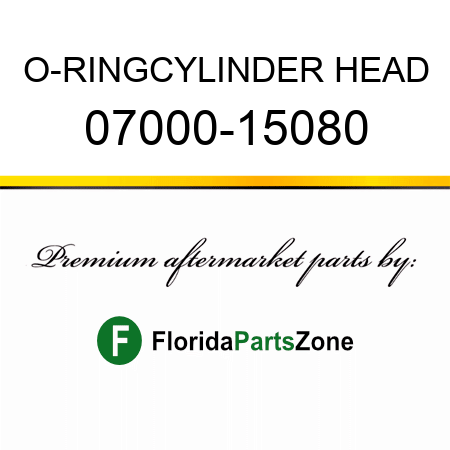 O-RING,CYLINDER HEAD 07000-15080