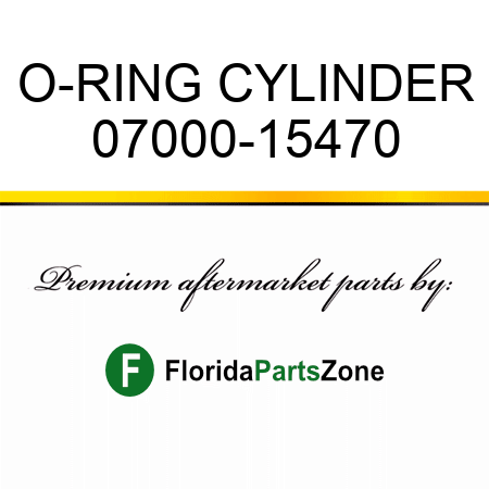 O-RING, CYLINDER 07000-15470