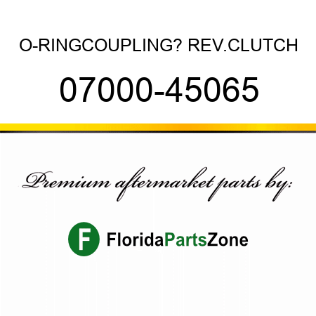O-RING,COUPLING? REV.CLUTCH 07000-45065