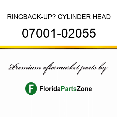 RING,BACK-UP? CYLINDER HEAD 07001-02055