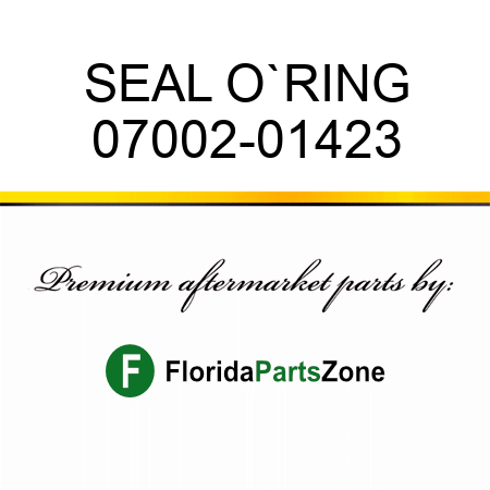 SEAL, O`RING 07002-01423