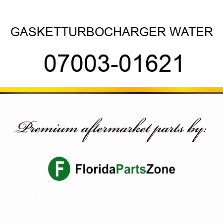 GASKET,TURBOCHARGER WATER 07003-01621
