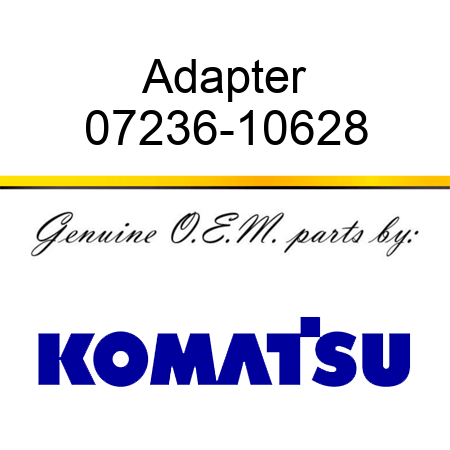 Adapter 07236-10628