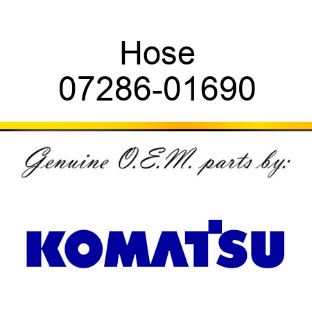 Hose 07286-01690