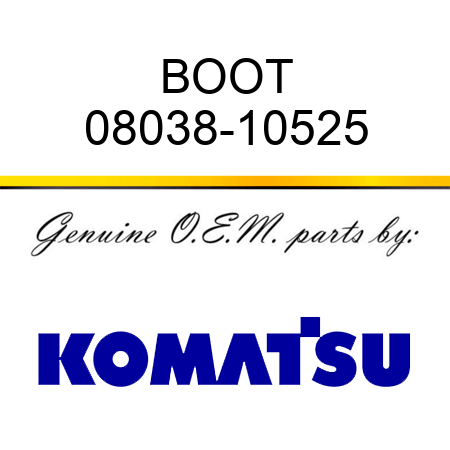 BOOT 08038-10525