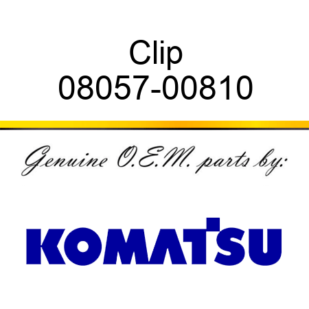 Clip 08057-00810