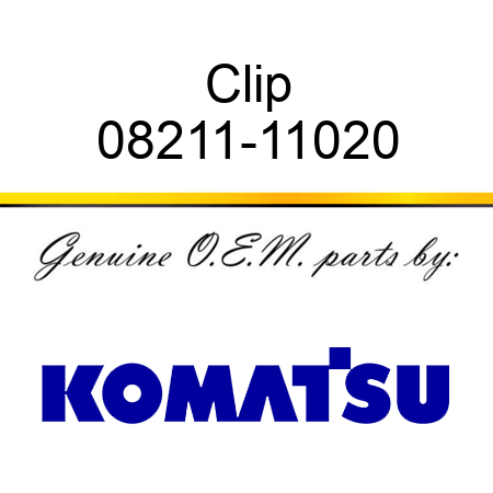 Clip 08211-11020