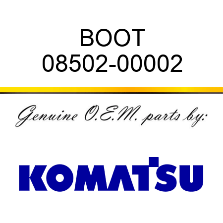 BOOT 08502-00002