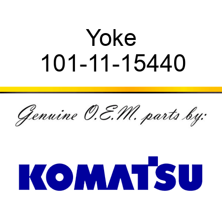 Yoke 101-11-15440