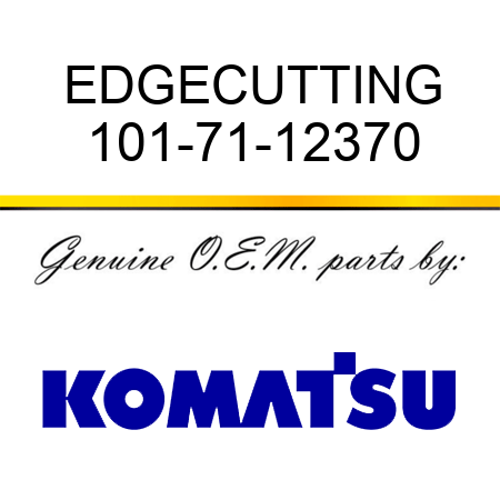 EDGE,CUTTING 101-71-12370