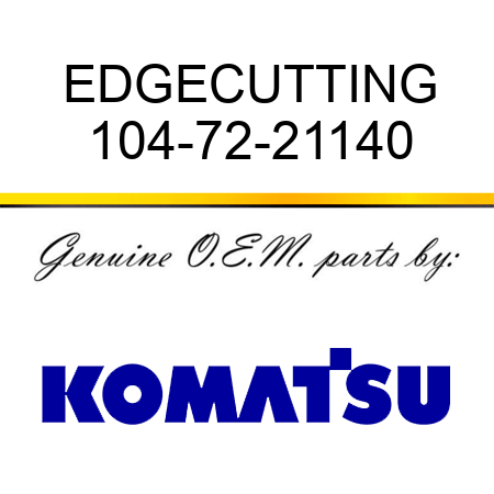 EDGE,CUTTING 104-72-21140