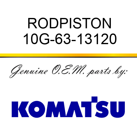 ROD,PISTON 10G-63-13120