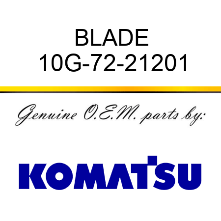 BLADE 10G-72-21201