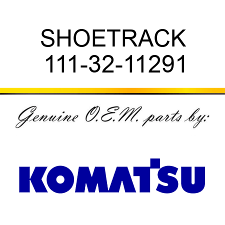 SHOE,TRACK 111-32-11291