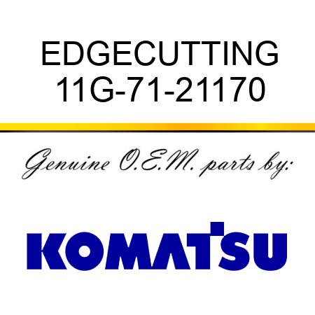 EDGE,CUTTING 11G-71-21170