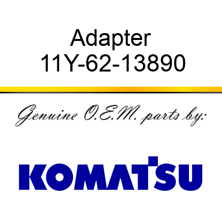 Adapter 11Y-62-13890