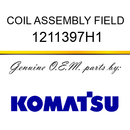COIL ASSEMBLY, FIELD 1211397H1