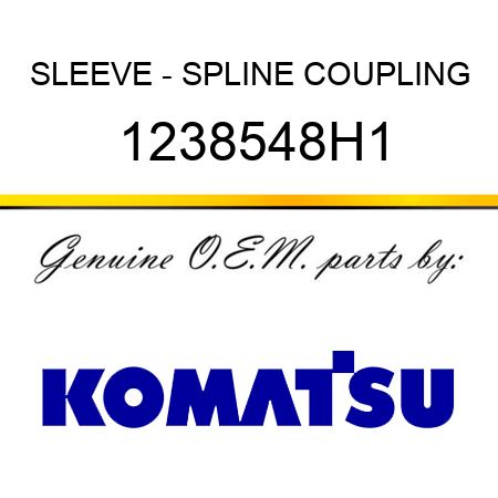 SLEEVE - SPLINE COUPLING 1238548H1