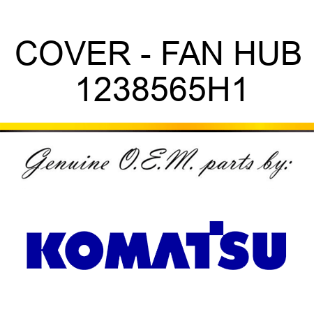 COVER - FAN HUB 1238565H1