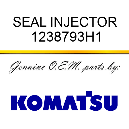 SEAL, INJECTOR 1238793H1