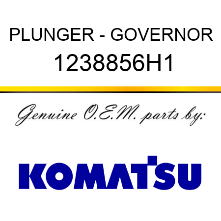 PLUNGER - GOVERNOR 1238856H1