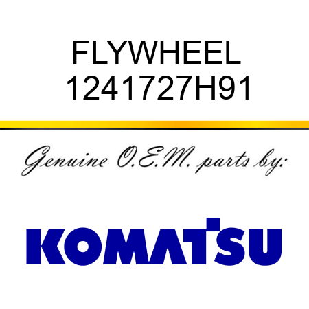 FLYWHEEL 1241727H91