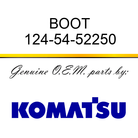 BOOT 124-54-52250
