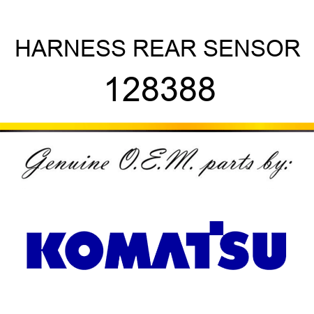 HARNESS, REAR SENSOR 128388