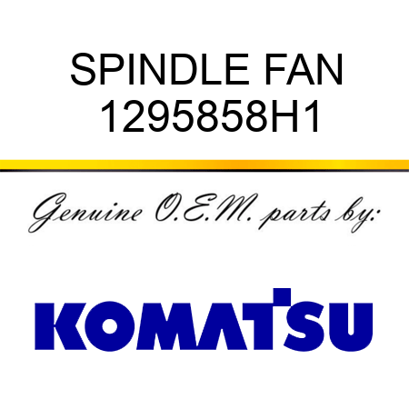 SPINDLE, FAN 1295858H1