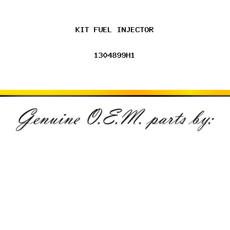 KIT, FUEL INJECTOR 1304899H1