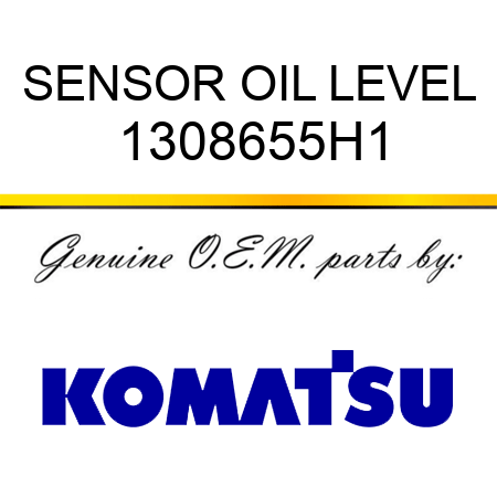 SENSOR, OIL LEVEL 1308655H1