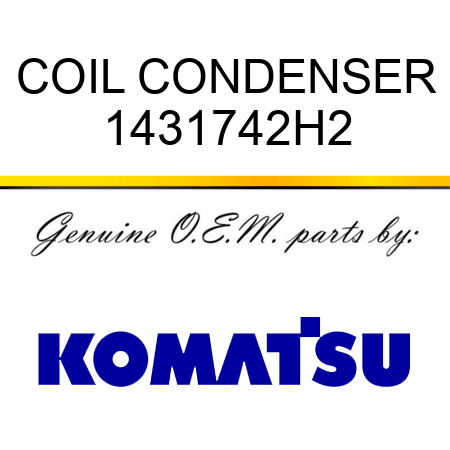 COIL, CONDENSER 1431742H2