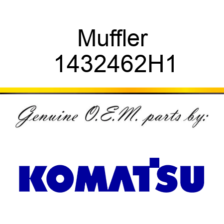 Muffler 1432462H1