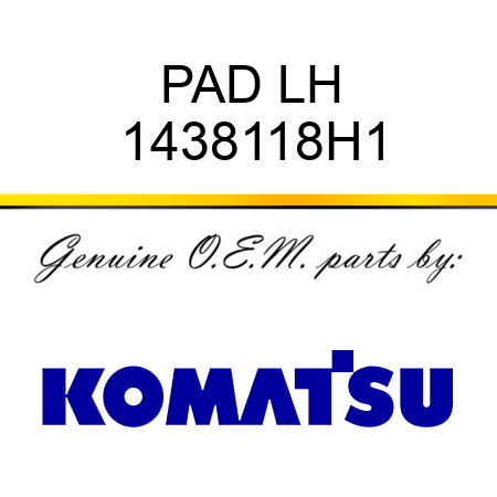 PAD, LH 1438118H1