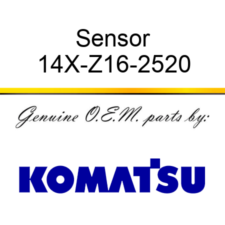 Sensor 14X-Z16-2520