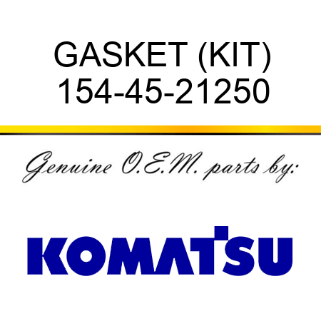 GASKET (KIT) 154-45-21250