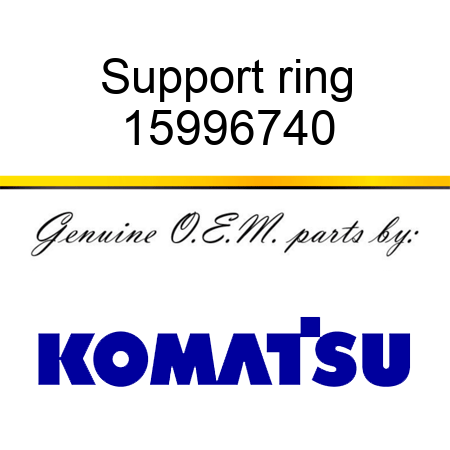 Support ring 15996740