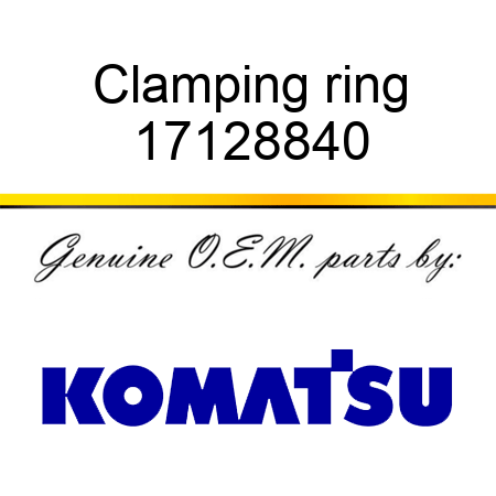 Clamping ring 17128840