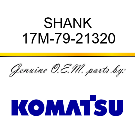 SHANK 17M-79-21320